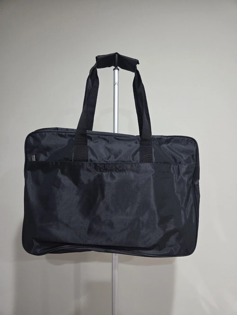 NWOT Calvin Klein Black Travel Tote Bag With Shoulder Strap
